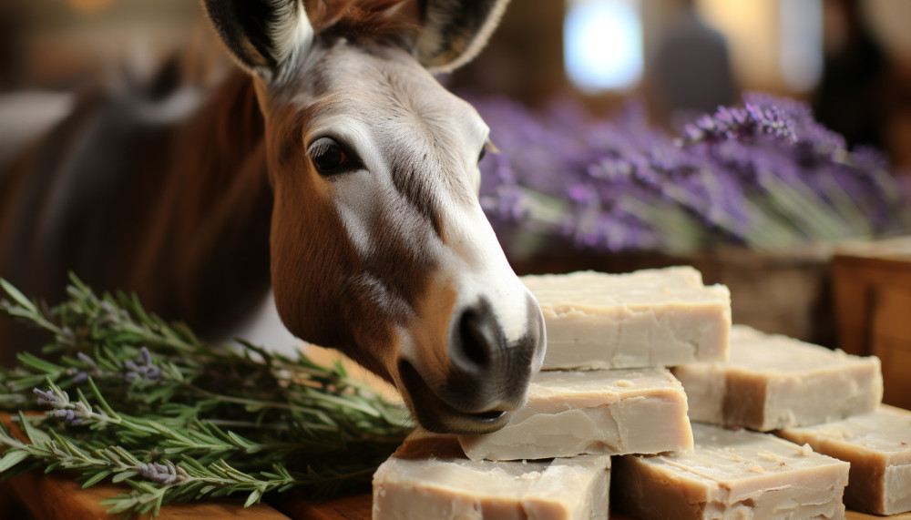 Les bienfaits du lait d'ânesse pour la peau : un trésor naturel dans les produits de bain