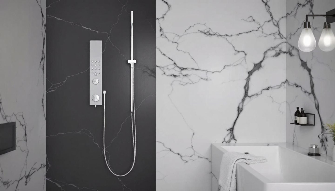 Tendances actuelles dans le design des colonnes de douche